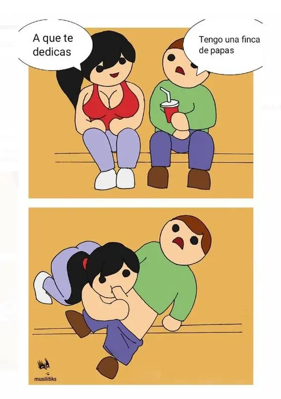 Mi colega Karl es la chica de esta viñeta